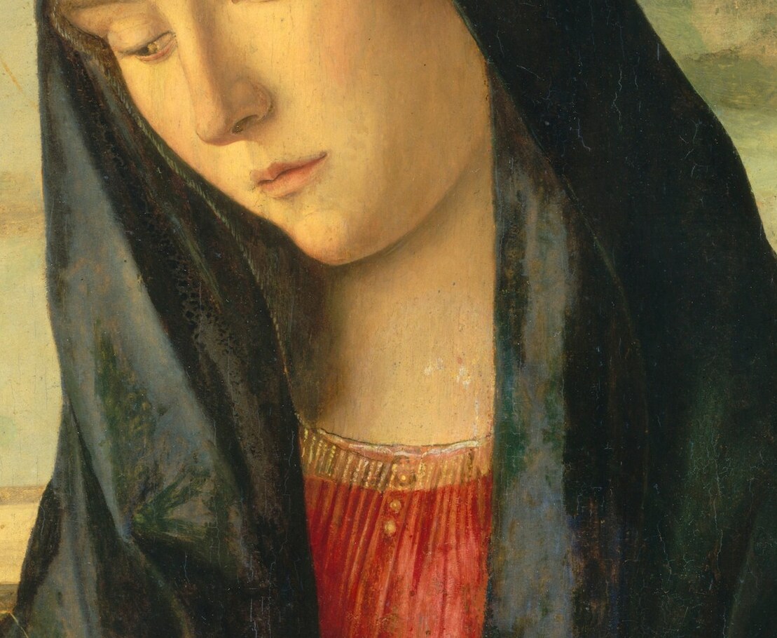 But Bellini is coding a message in color.