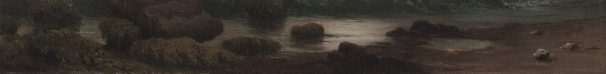 Deliberate near-blankness , Heade refuses to anchor the eye here, forcing attention upward to sky and outward to sea rather than earthward.