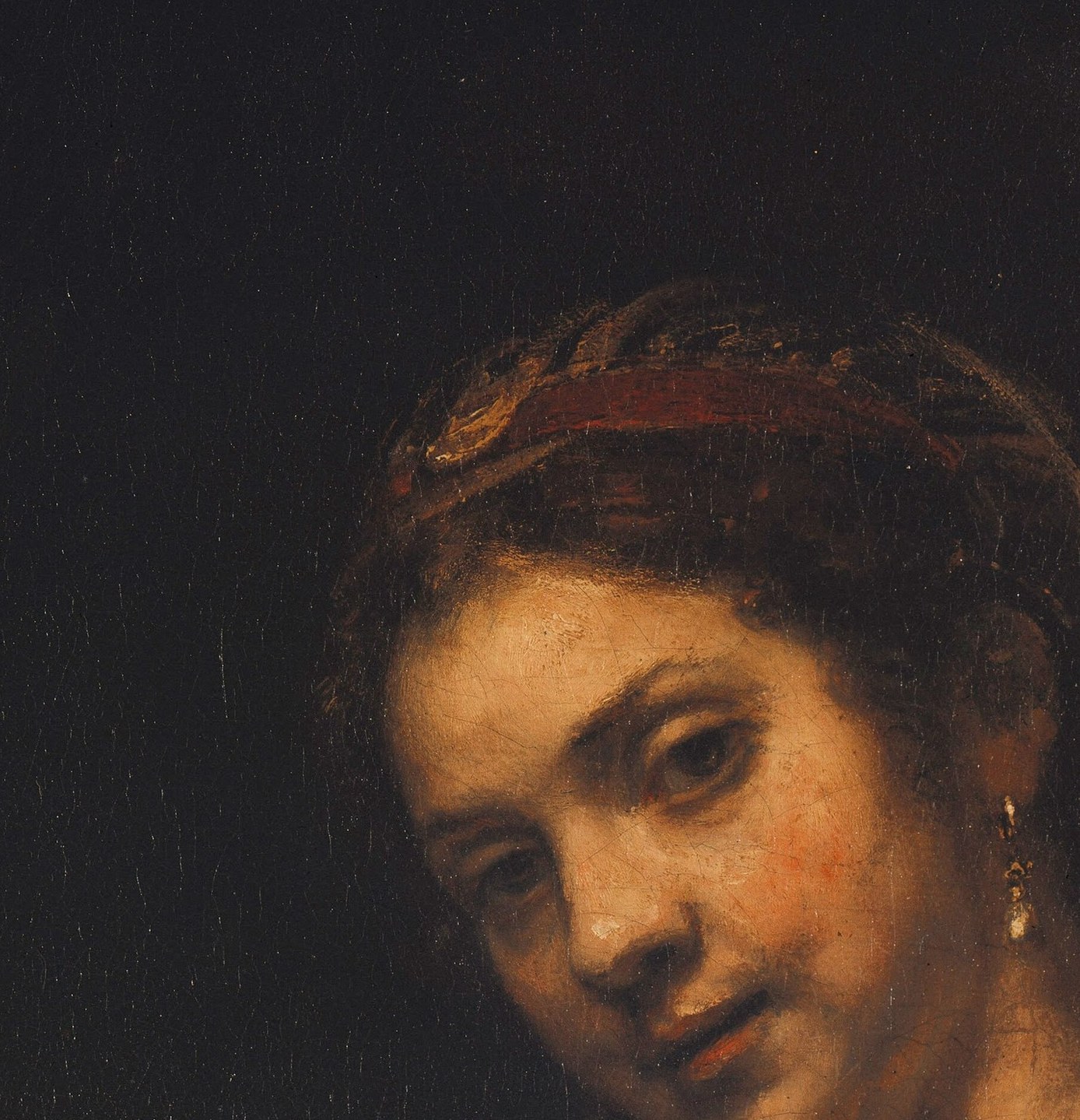 Hendrickje Stoffels. Her crime was living with Rembrandt.