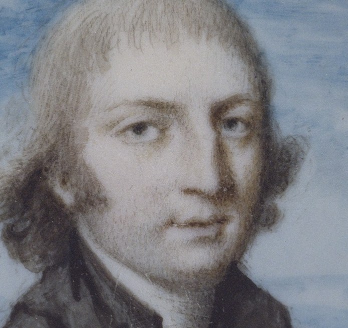 Only his initials, R.H., are known from the title.