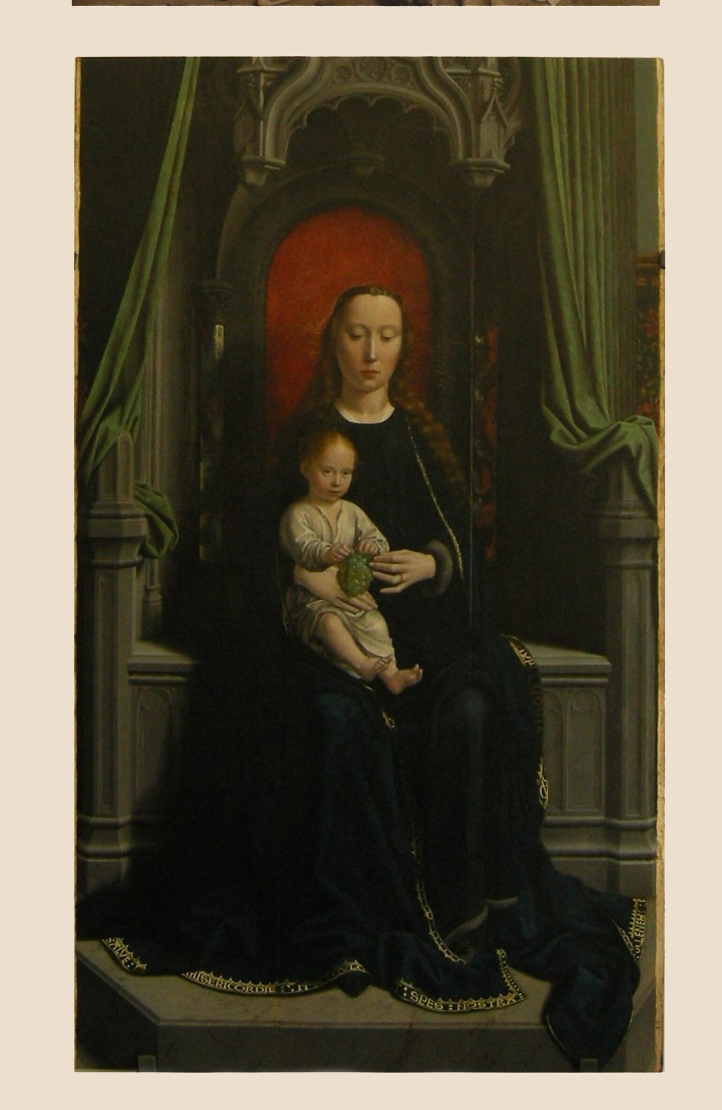 At the bottom, the Madonna and Child in quiet serenity.