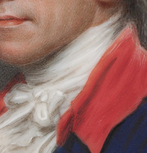 He painted on ivory, a challenging surface that required great precision.