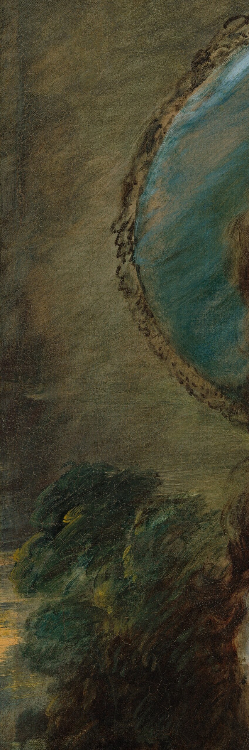 But Gainsborough hated portraiture. He painted landscapes for himself.