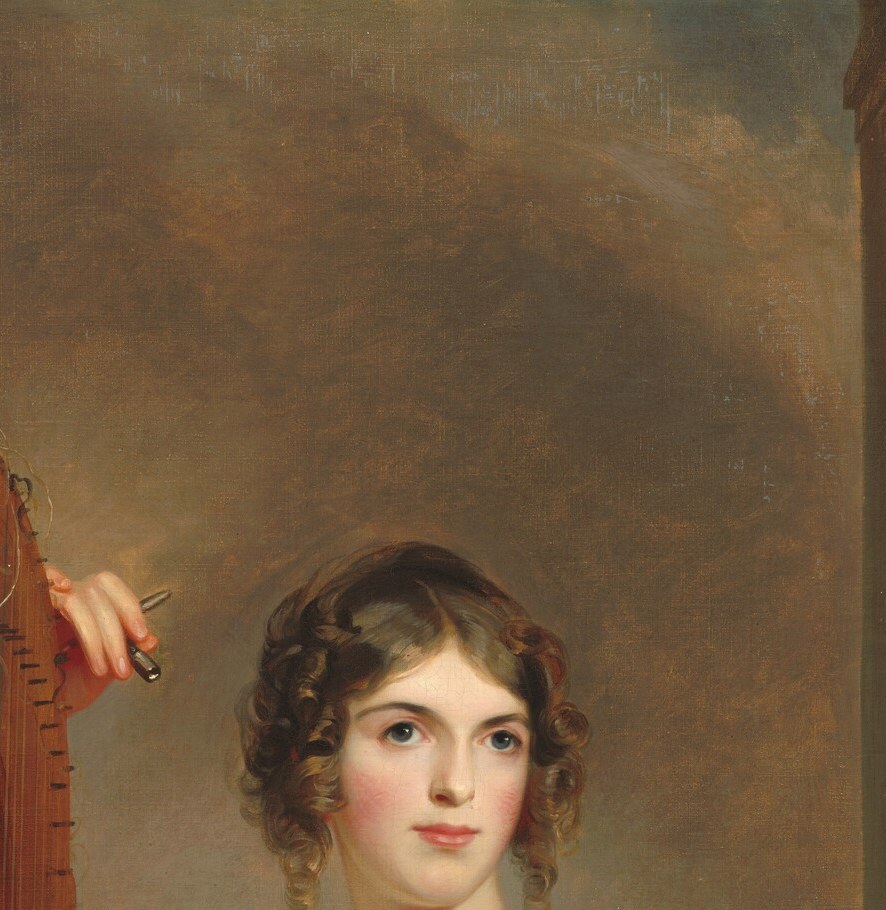 Eliza Ridgely was fifteen when she sat for this.