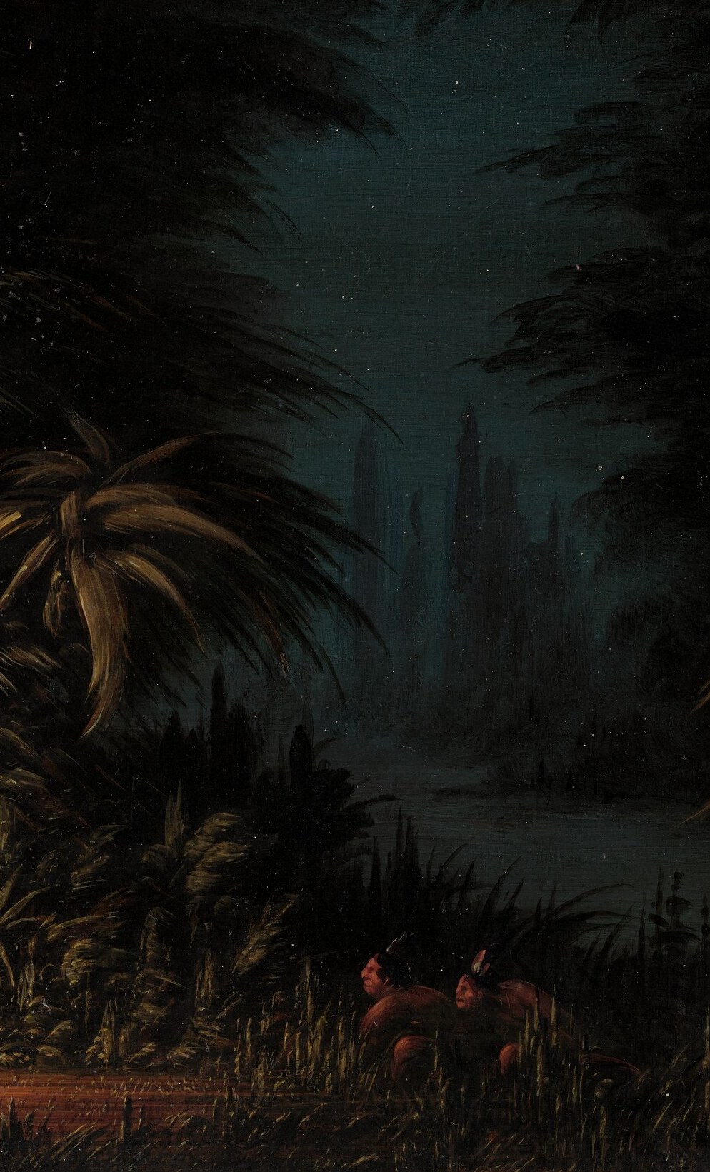 Catlin made three versions, each more mysterious.