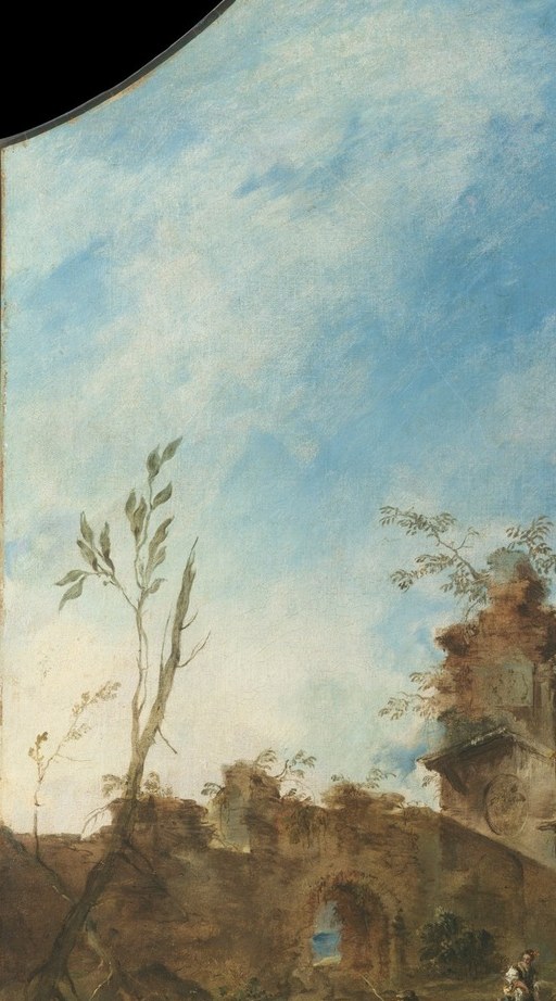 This is a capriccio, pure architectural fantasy, 1765.