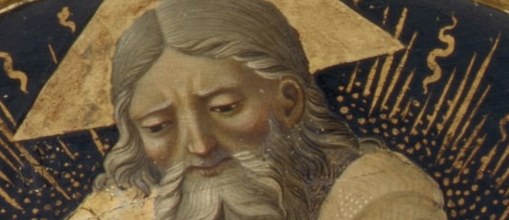 An ancient face looks out at you.