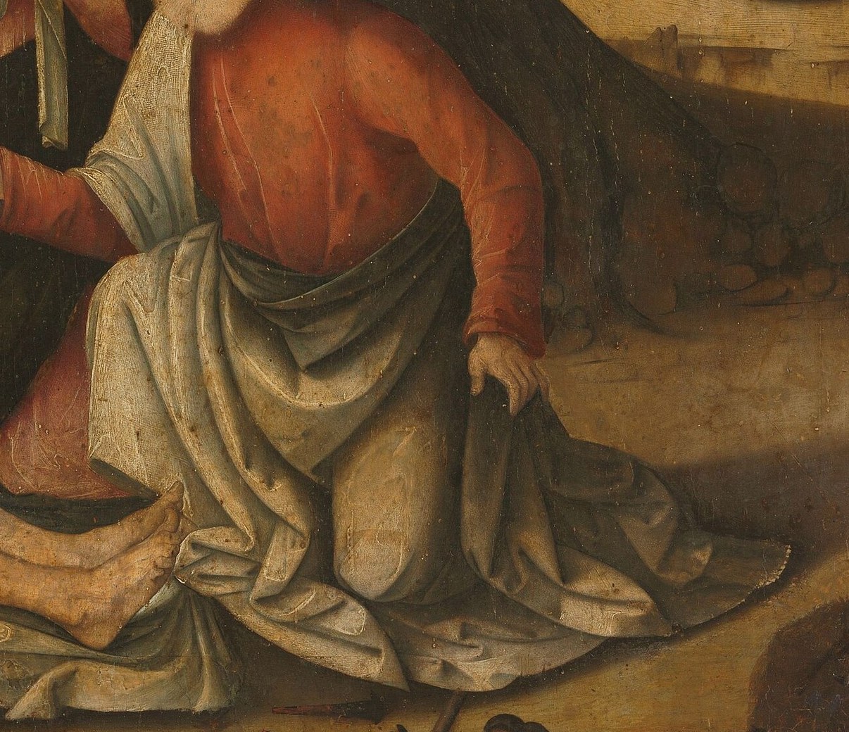 The artist Bernardino Zaganelli, working around 1500, painted this scene.