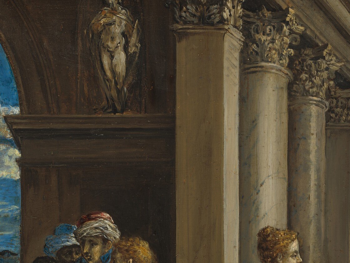 Conservators spent years hiding where those cracks had been.