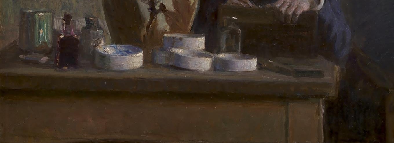 This study was his creative sanctuary.