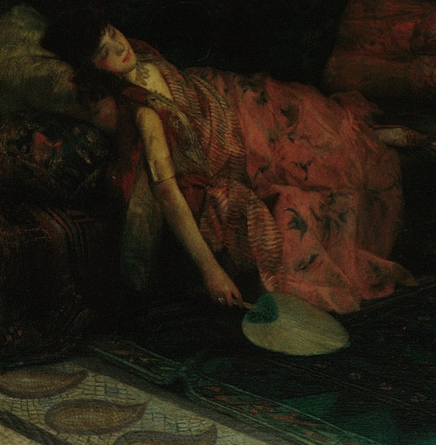 He sold this Orientalist dream to J.P. Morgan and the Vanderbilts.