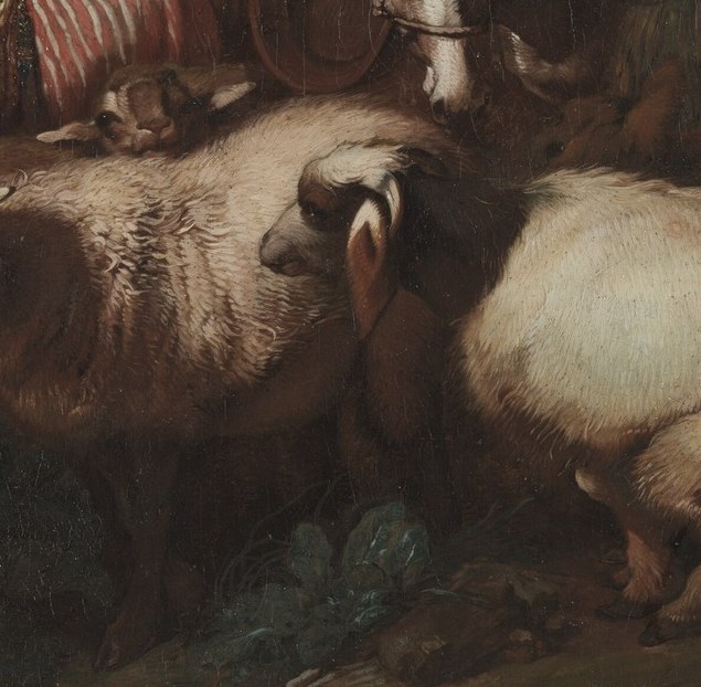 He often depicted Noah's Ark, and patriarchs with their flocks.