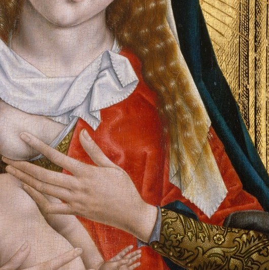 Her milk made doctrine visible: Christ was fully human.