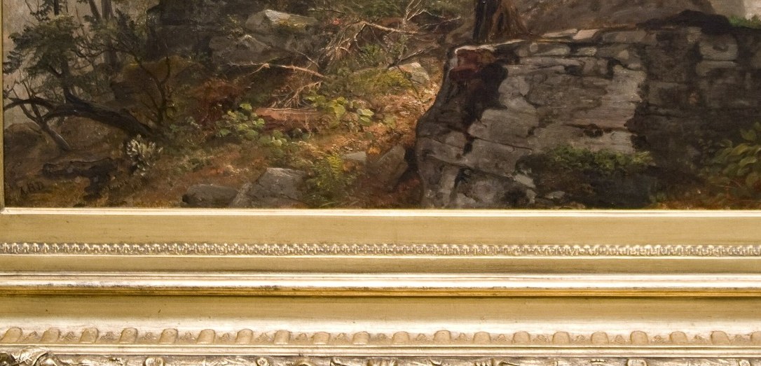 He moved from engraving to oil paint at forty.