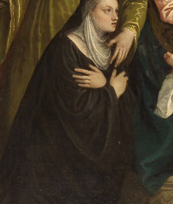 But look at the quiet devotion of these two nuns.