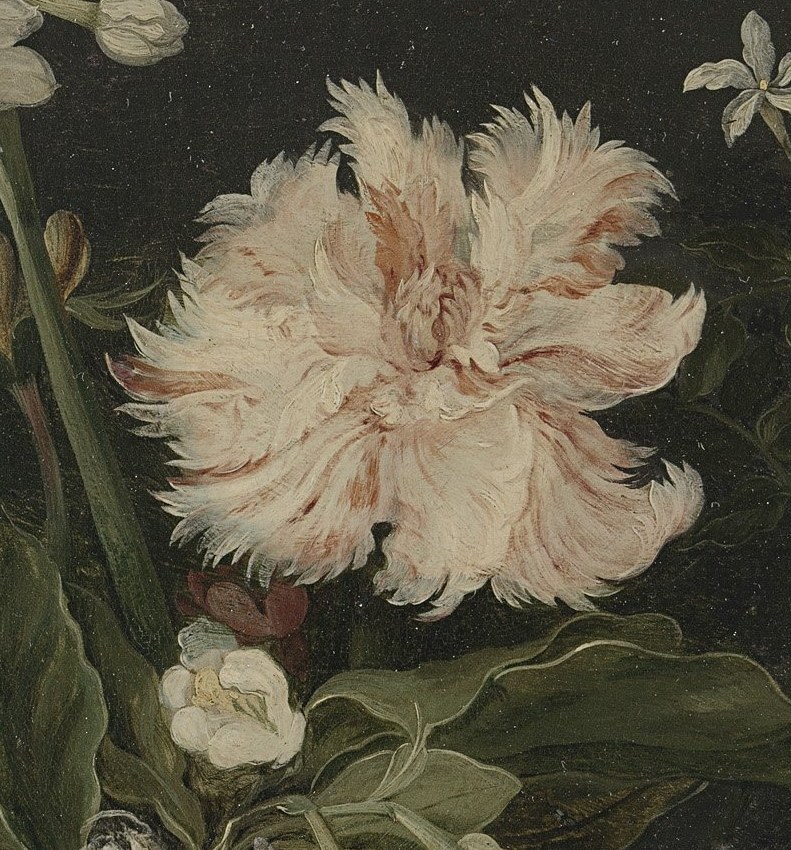 He was known for his intricate detail, especially of flowers.