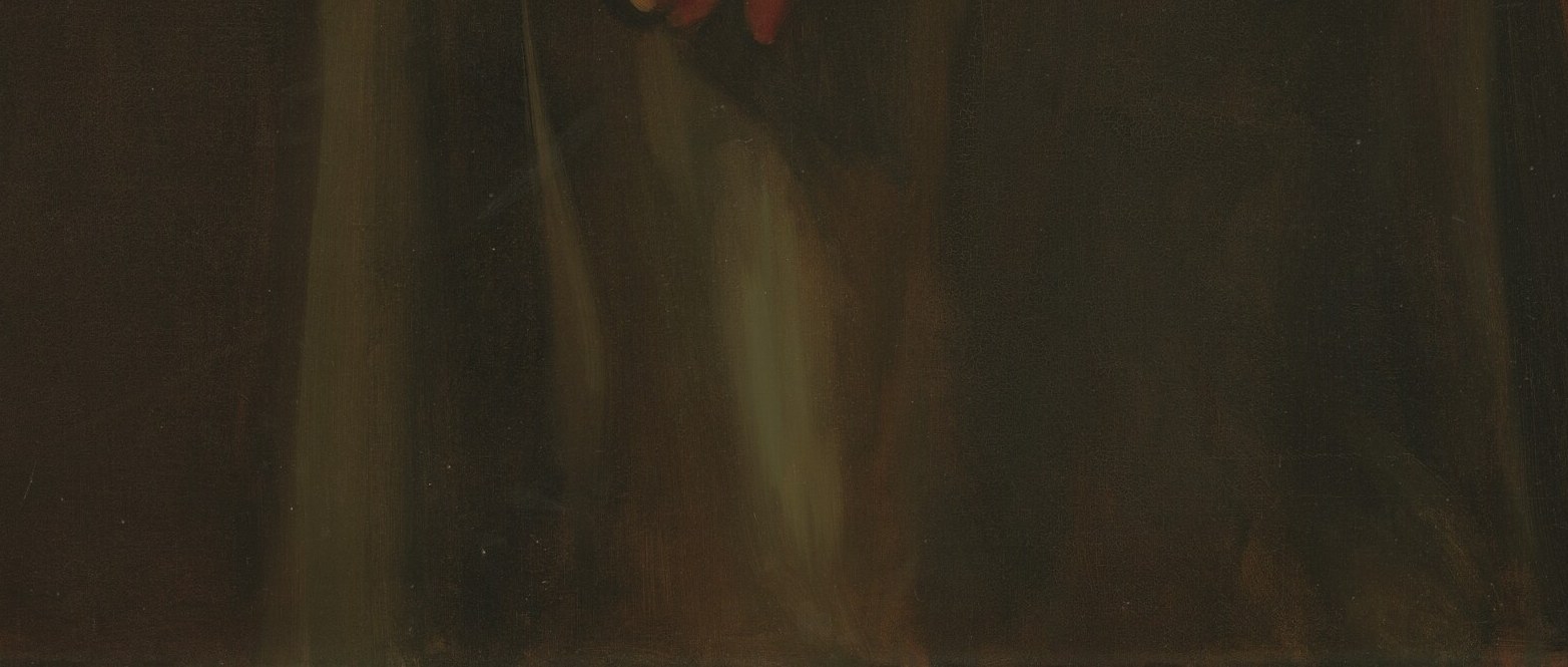 The feet dissolve into shadow. Sargent refused a literal floor.