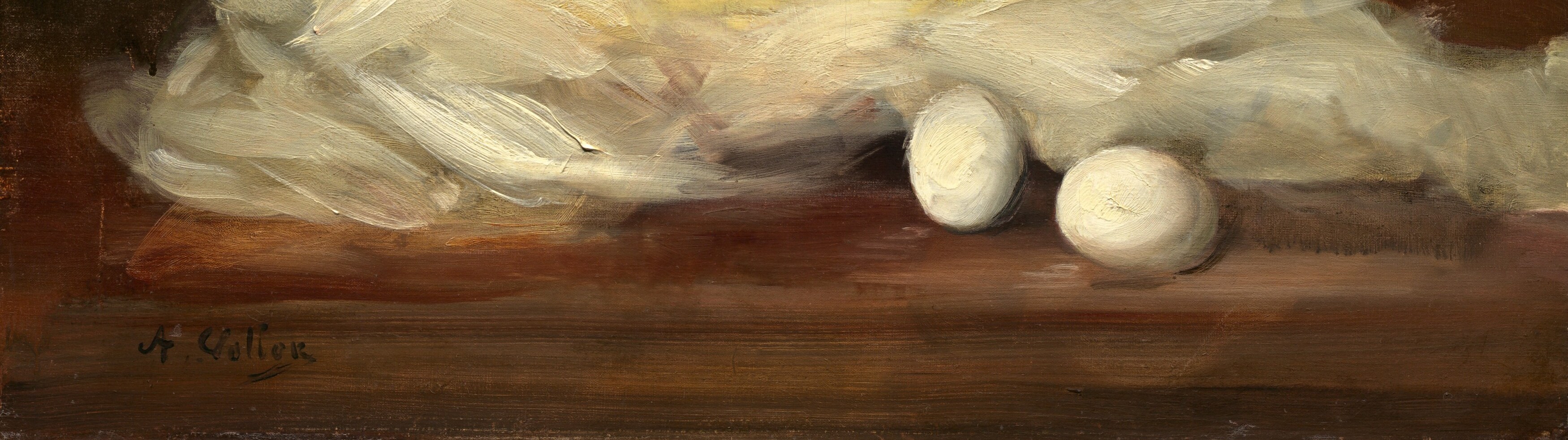 Provides a grounding element and a rich, textured base for the composition.