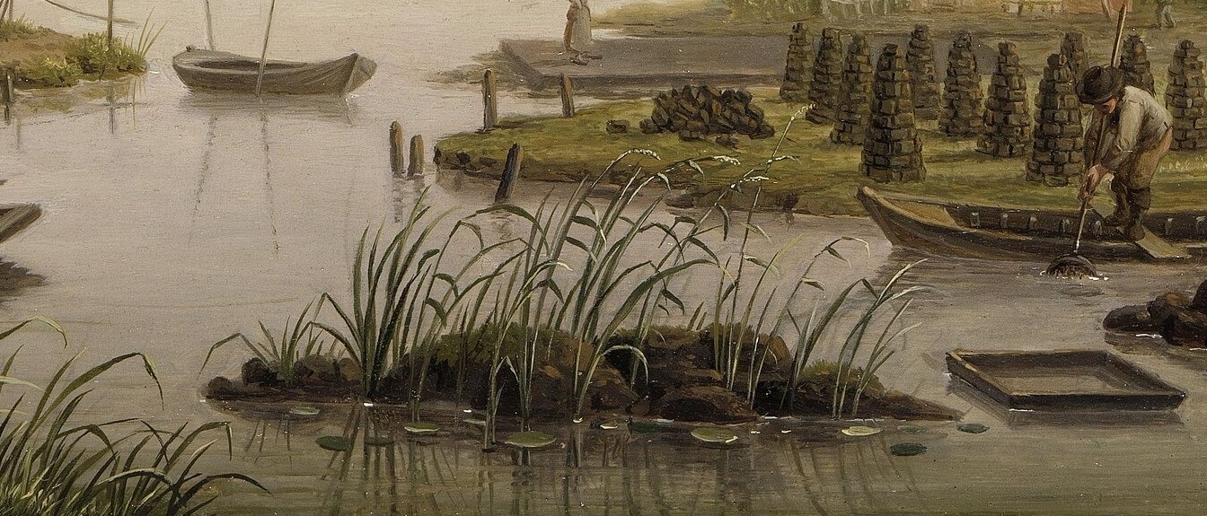 So this painting was hidden to save it from looting.