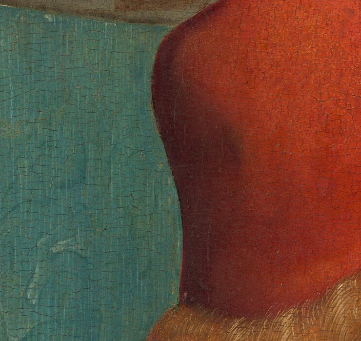 A strict profile was reserved for rulers, saints, and coins.
