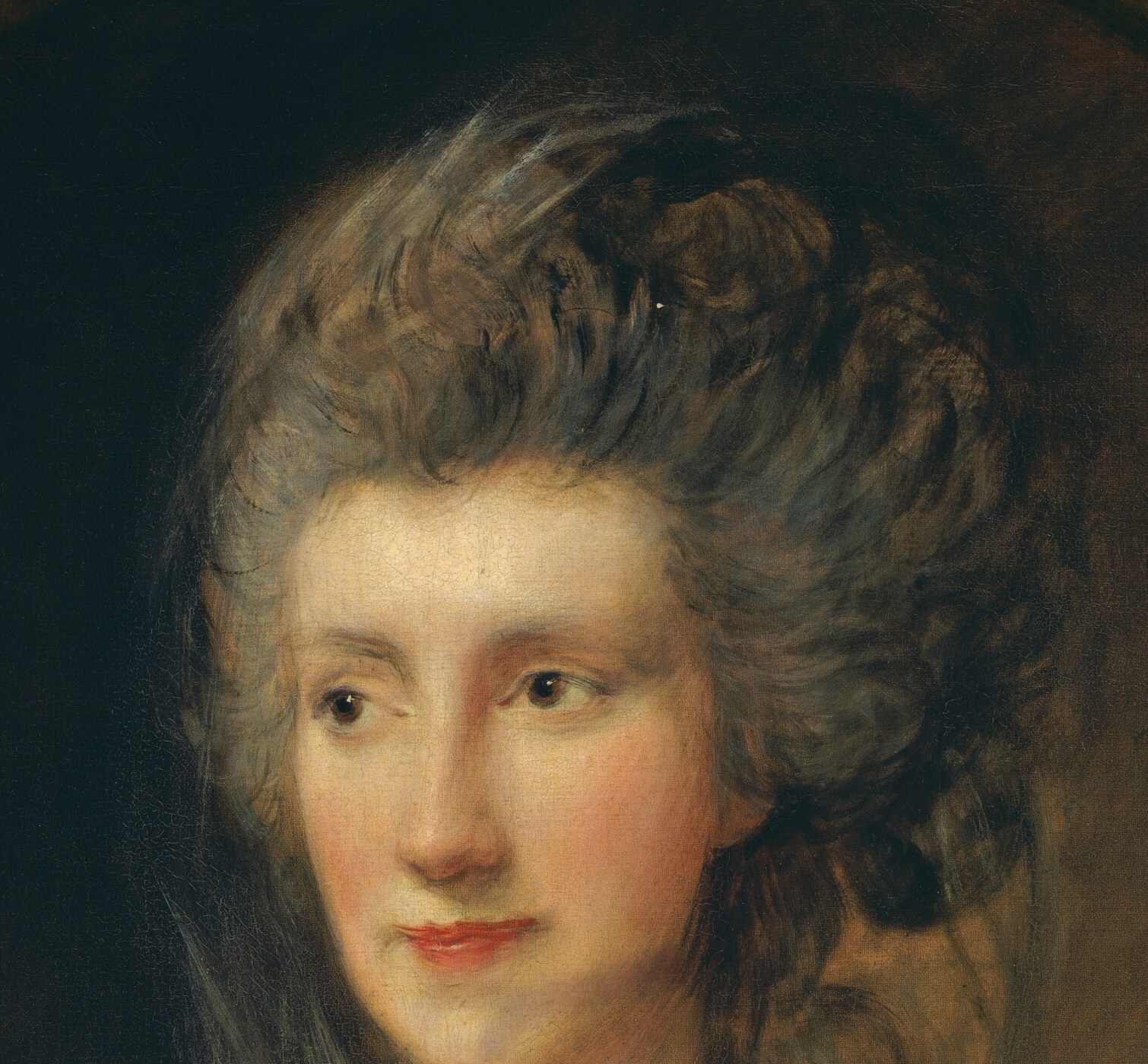 This woman, Mrs. John Taylor, looks quite composed, doesn't she?