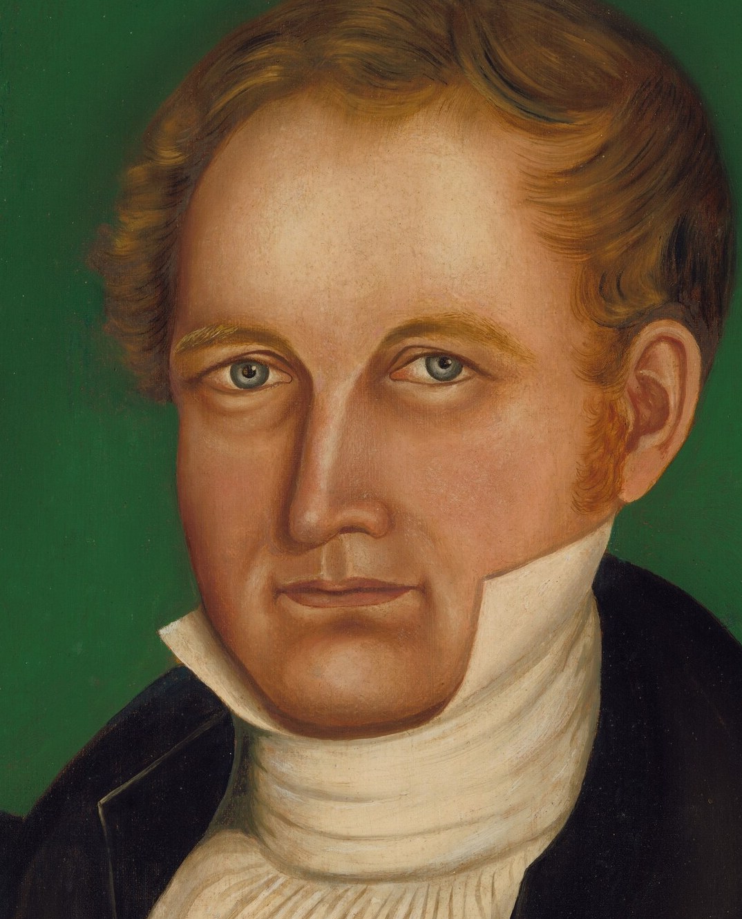 Smith painted this portrait, then died in the same year, 1833.