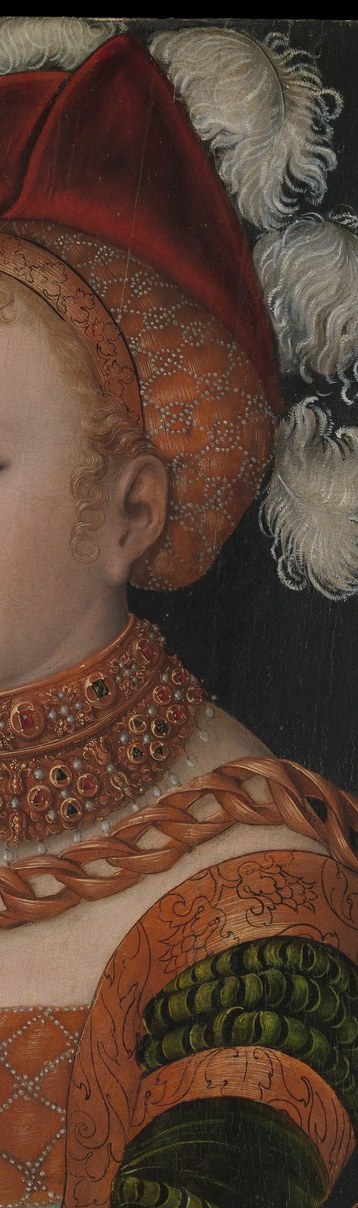 The blade bisects the upper half of the composition; still gleaming rather than bloodied at the tip, it implies the act is just completed or imminent , ambiguous and therefore more potent.