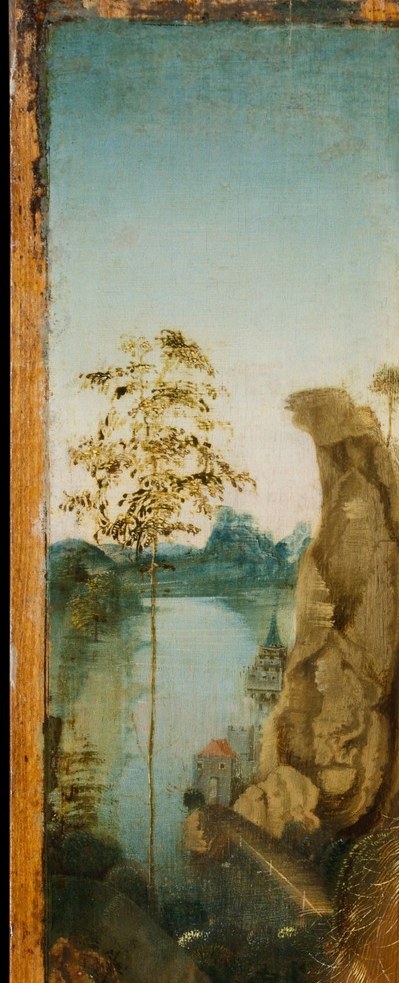 But the painter opened a window onto earth.