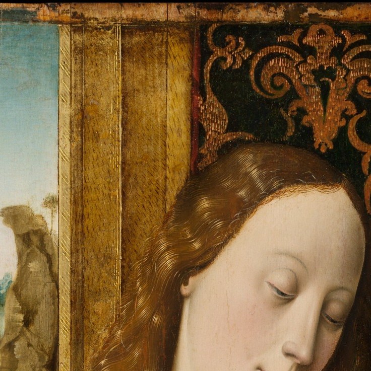 She seems to exist outside of time.