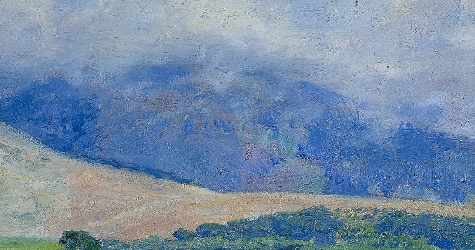 Guy Rose was nationally recognized for his California landscapes.