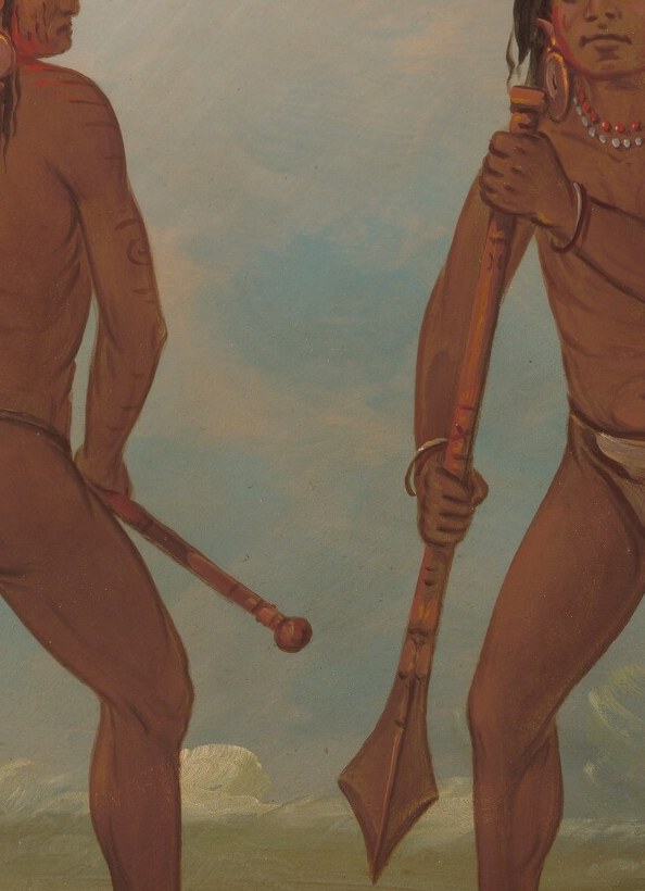 Suggests a hunter or warrior, indicating a life of subsistence and potential conflict.