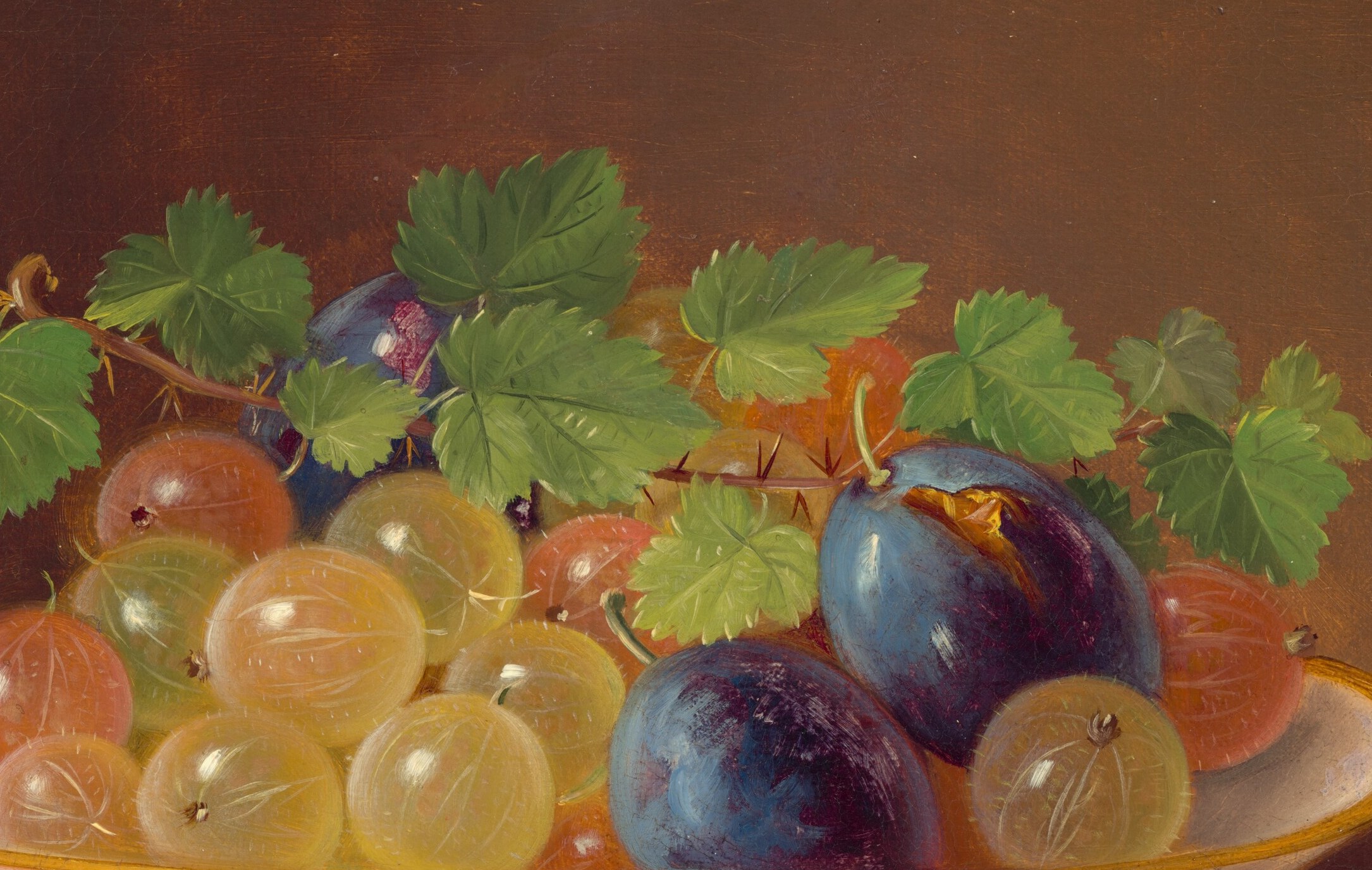 The painter used thin glazes to capture their inner glow.
