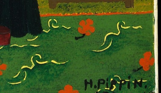 Horace Pippin painted this in 1945.