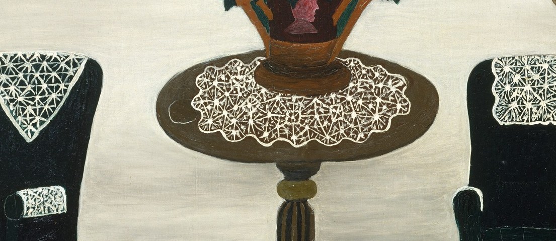 The lace is museum-grade, but this room was a memory.