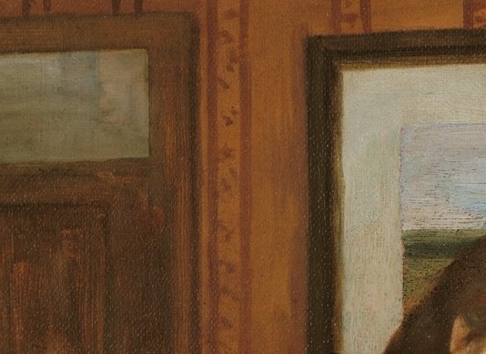 She looks away, refusing to meet his eyes.