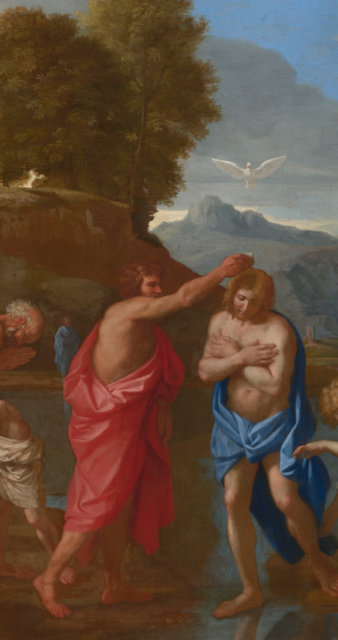 They were painted in Rome, around 1642.