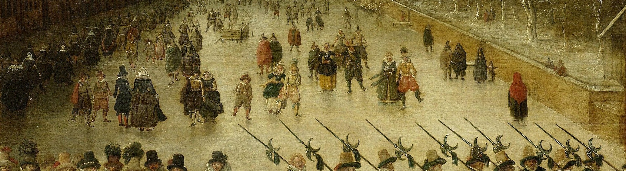 Holland's canals would freeze solid, bringing the whole town out.
