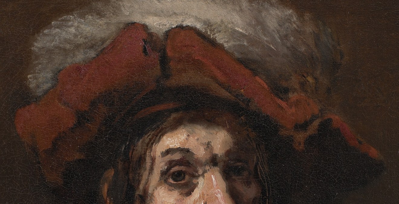 Look at the texture in his hat.