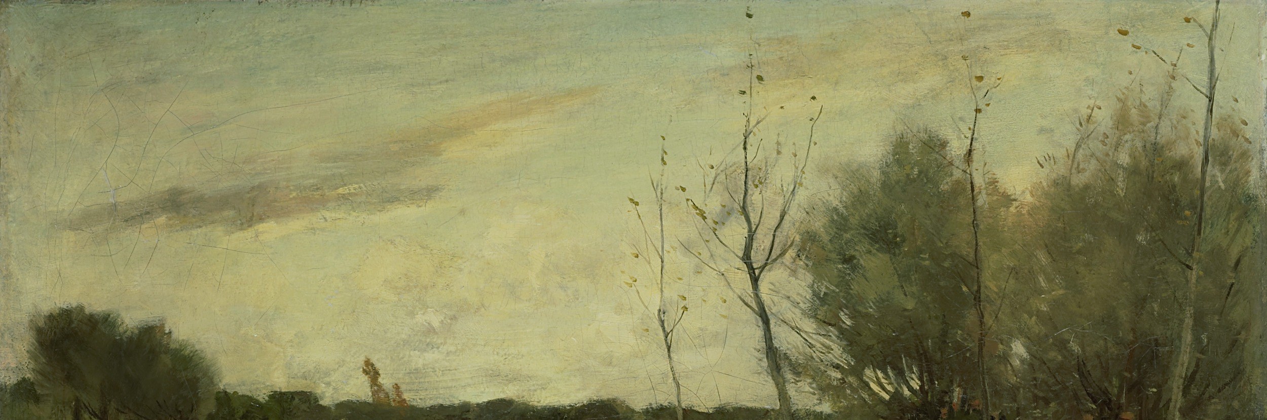 But Poggenbeek was also exploring Impressionistic light and brushwork.