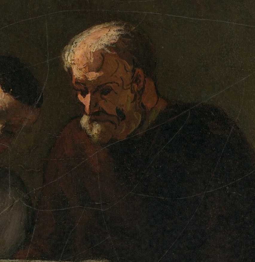 He knew art wasn't a romantic calling but a difficult trade.