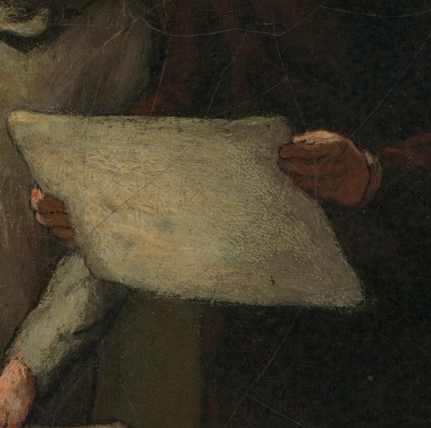 This isn't divine inspiration. It's a sheet of paper.