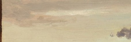 This subtle light suggests he painted outdoors, a new method.