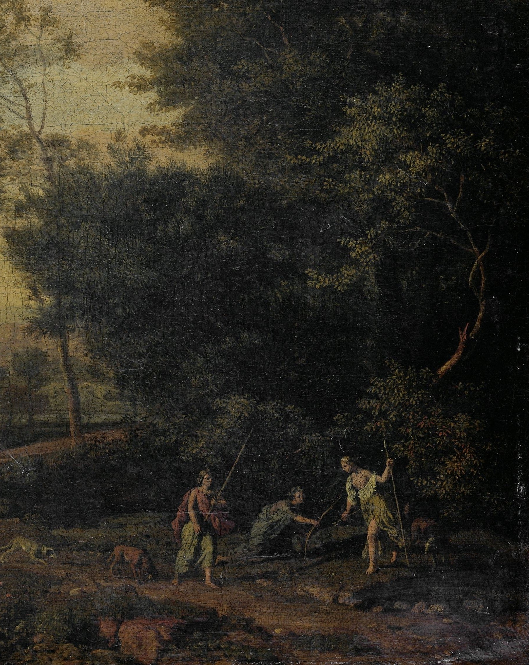 This painter was a master of wooded landscapes.