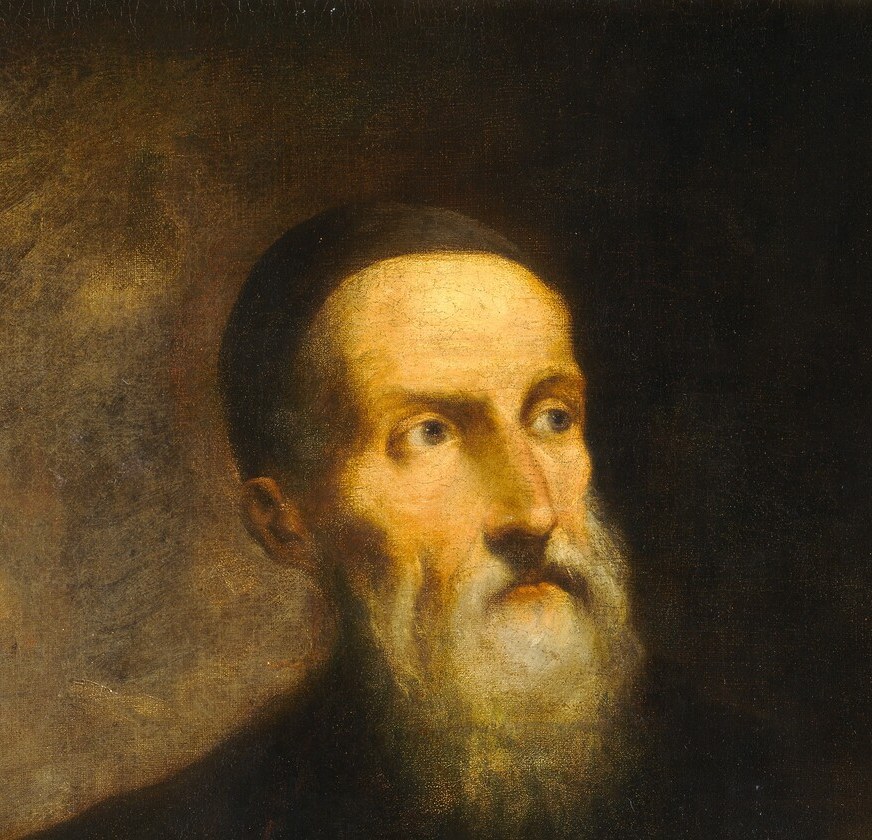 The subject holds eye contact with the viewer , this unflinching gaze is the rhetorical heart of the painting, asserting artistic identity across time.