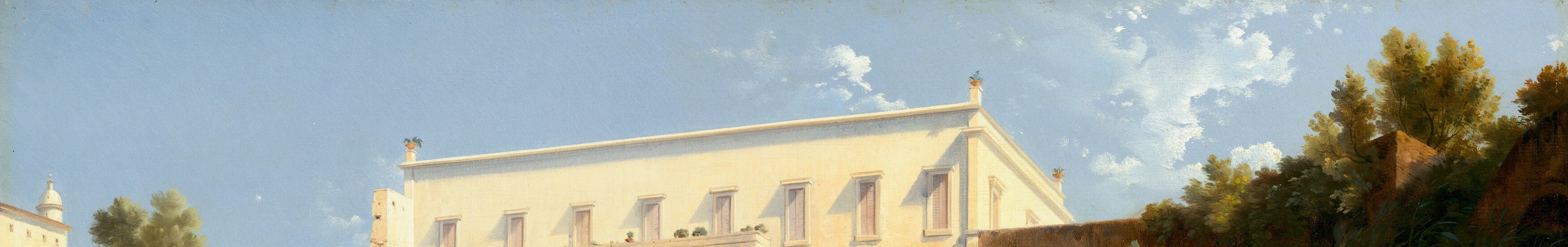 The bright, clear sky evokes a sense of warmth, optimism, and a beautiful day.