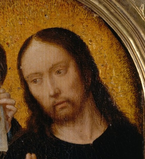 Look at his weary, sorrowful face.