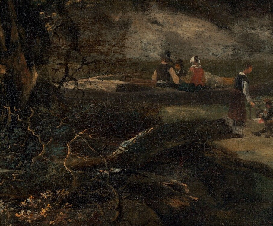 He emphasized nature's grandeur, and our small place within it.