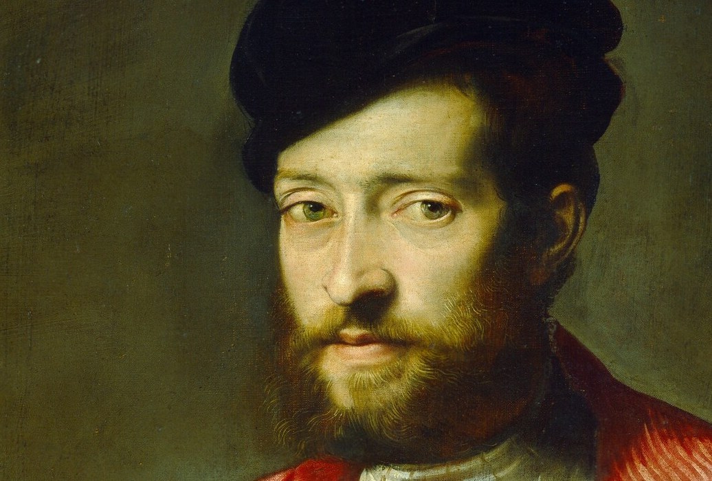Scholars argued the date for decades. The beard says 1544.