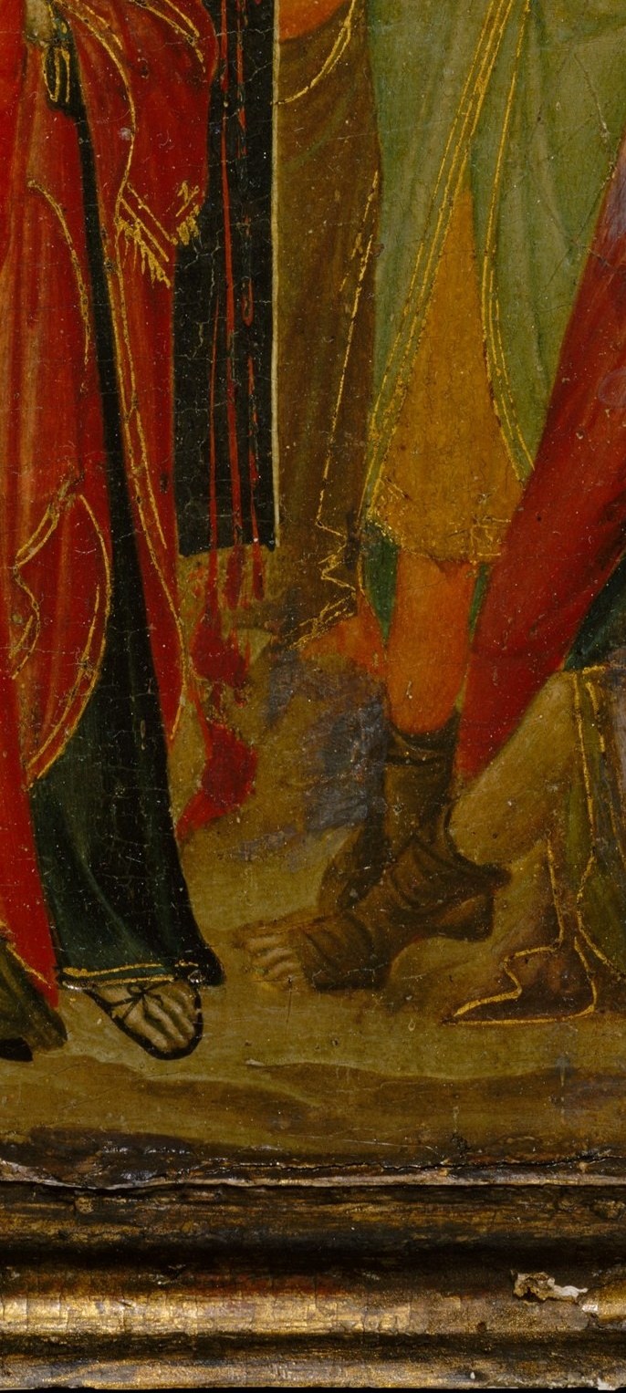 Below, the colors form a strict symbolic system.