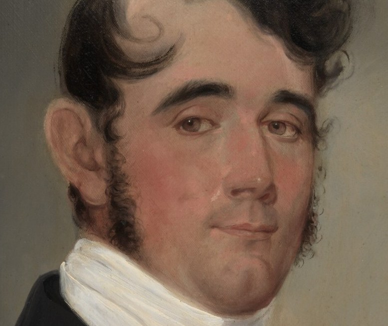 This man looks straight out at us from 1819.